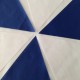 10m Blue and White Bunting